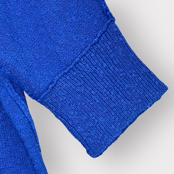 Two by Vince Camuto Pullover‎ Sweater Women Size 2X Blue Dolman Sleeve Rollneck - Picture 5 of 11